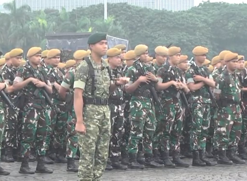 TNI AD Gelar Apel Kesiapsiagaan Tahun Baru, 5.000 Personel Disiagakan di Jakarta