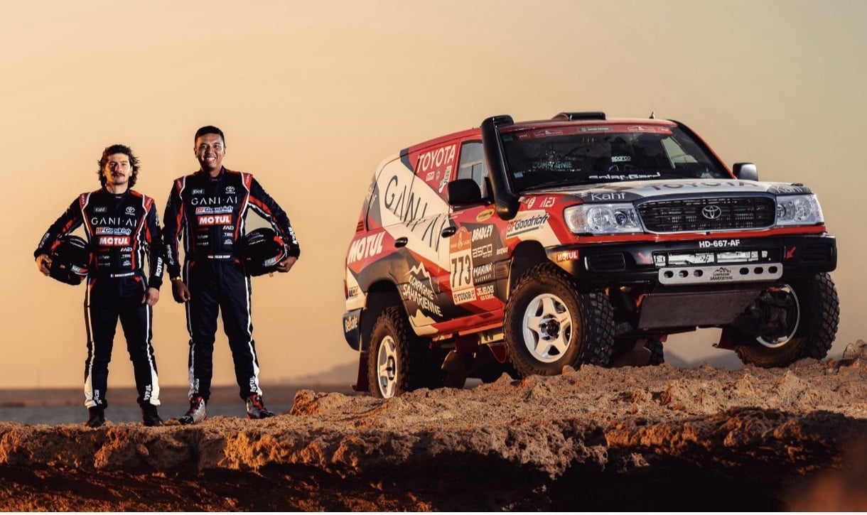 Kibarkan Merah Putih di Rally Dakar, Julian Johan Tantang Ganasnya Gurun Arab Saudi
