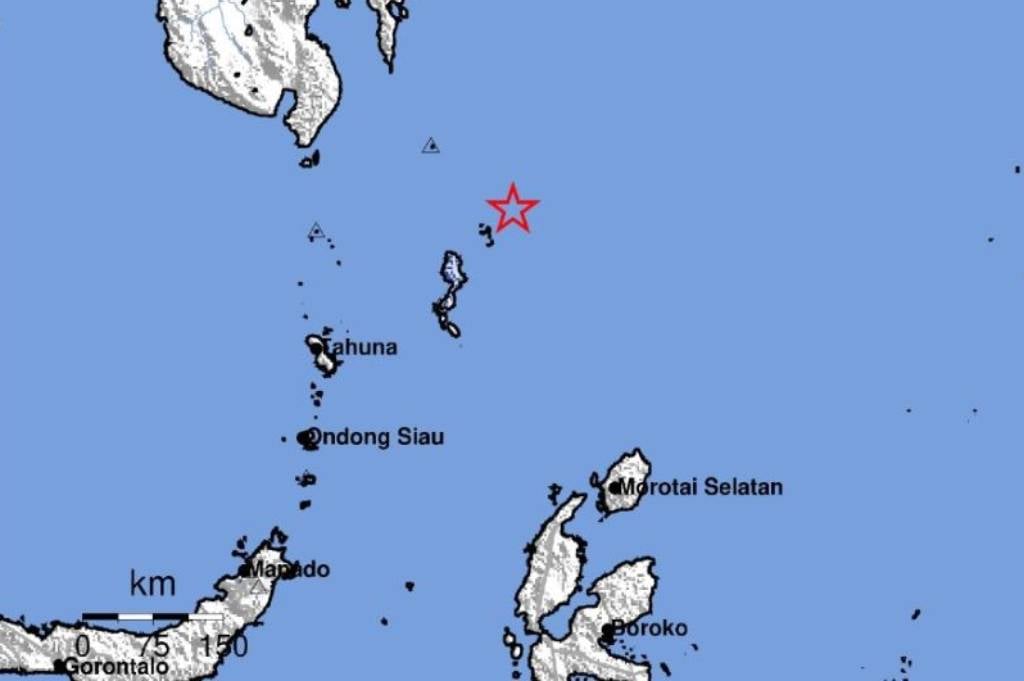 Gempa Terkini Magnitudo 5,0 Guncang Talaud, Tak Berpotensi Tsunami