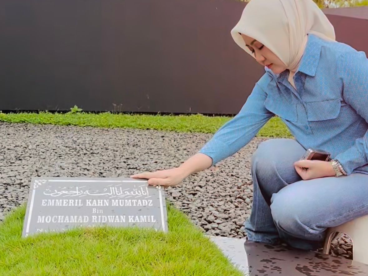 Kangen Almarhum Eril, Atalia Praratya: Semoga Dipertemukan di Surga