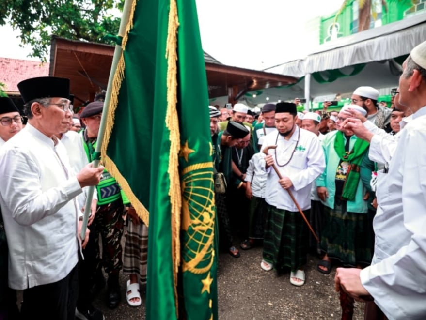 Napak Tilas Restu Pendirian NU, Gus Yahya Lepas Longmars dari Bangkalan ke Jombang
