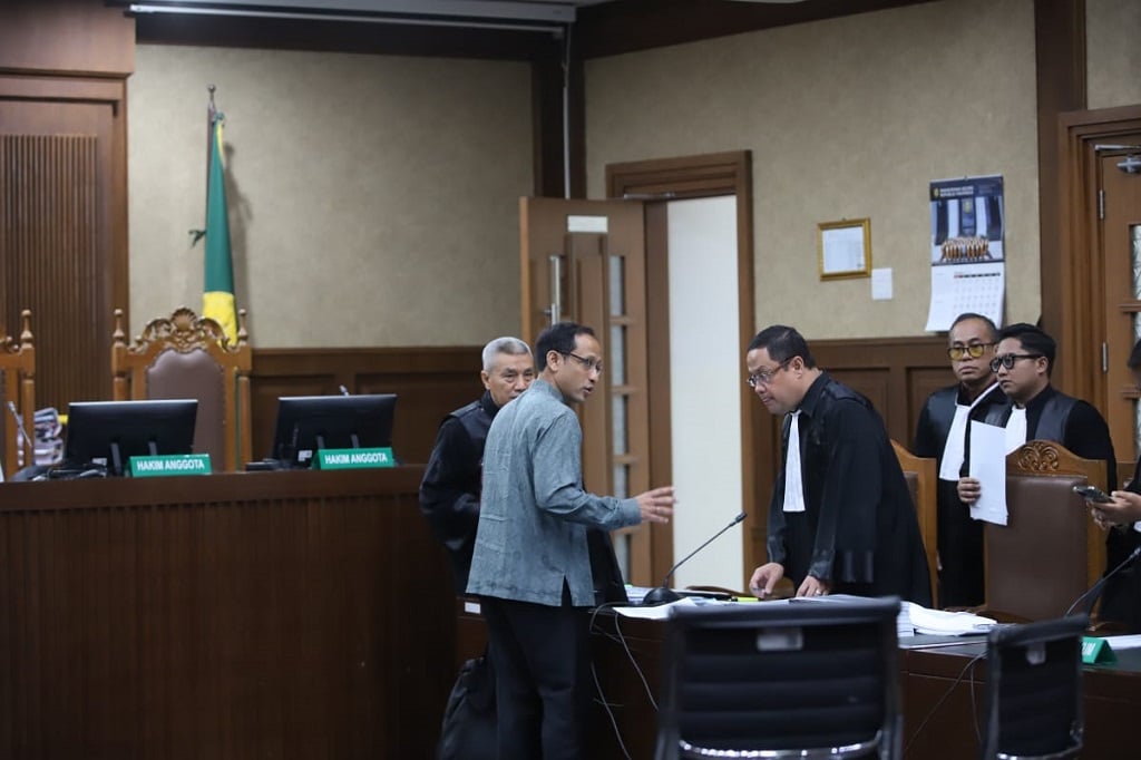 Nadiem Heran Didakwa Perkaya Diri Rp809 Miliar: Tak Sepeser pun Uang Masuk Kantong Saya