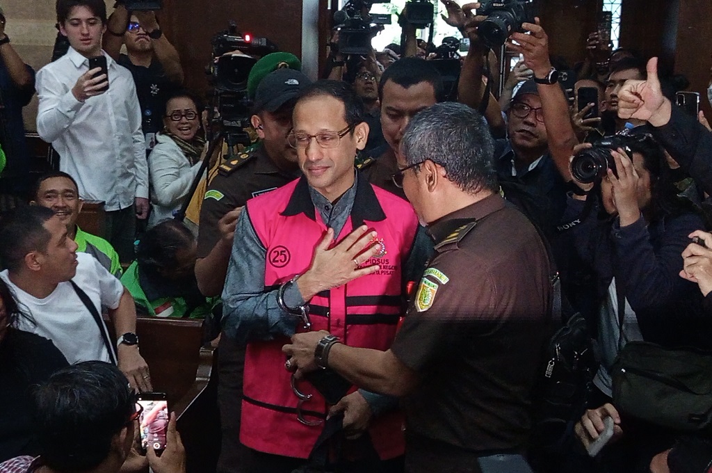Nadiem Makarim Didakwa Perkaya Diri Rp809 Miliar terkait Kasus Korupsi Pengadaan Laptop
