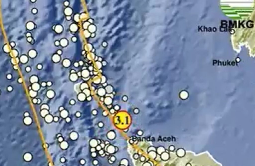 Gempa Hari Ini Guncang Sabang Aceh, Cek Magnitudonya