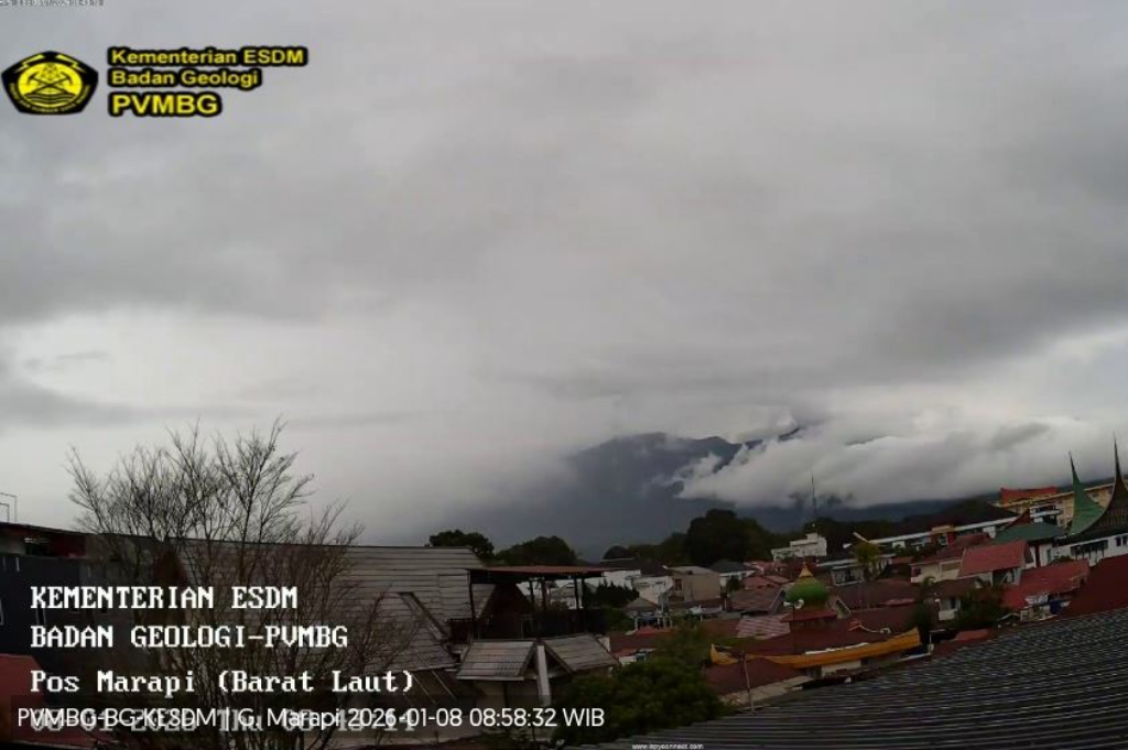 Gunung Marapi Erupsi Hari Ini, PVMBG Imbau Warga Jauhi Radius 3 Kilometer