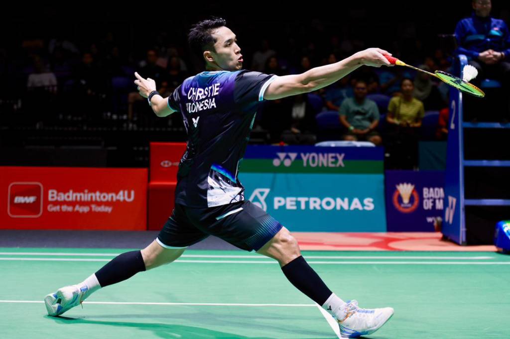 Mental Baja, Jonatan Christie Singkirkan Tuan Rumah di Malaysia Open 2026