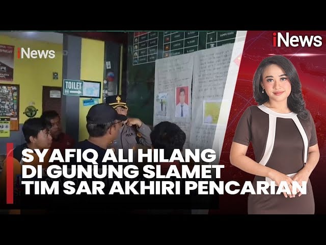 Pencarian Pendaki Hilang di Gunung Slamet Ditutup, Keberadaan Ali Masih Misterius 