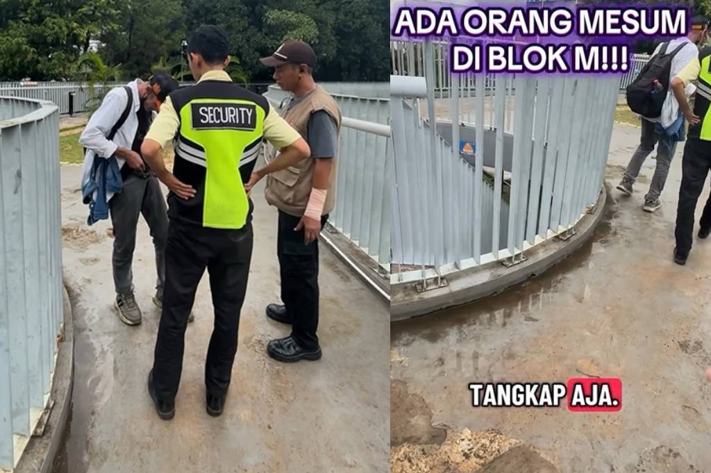 WNA Pamer Kemaluan di Kawasan Blok M Dilepas usai Diamankan, Masih Berkeliaran!