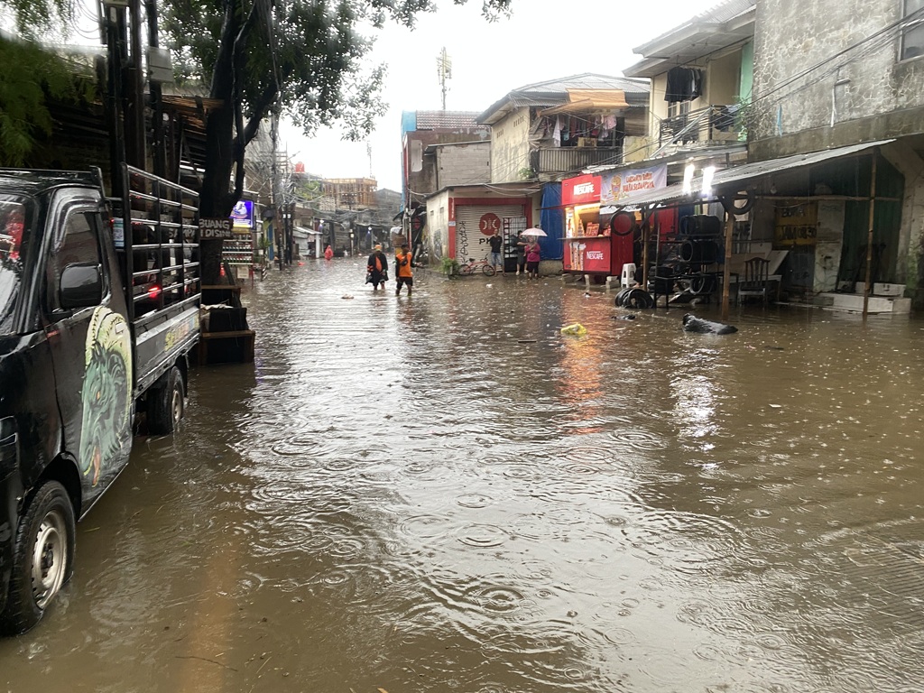 Banjir Jakarta Meluas, 22 RT dan 33 Ruas Jalan Terendam