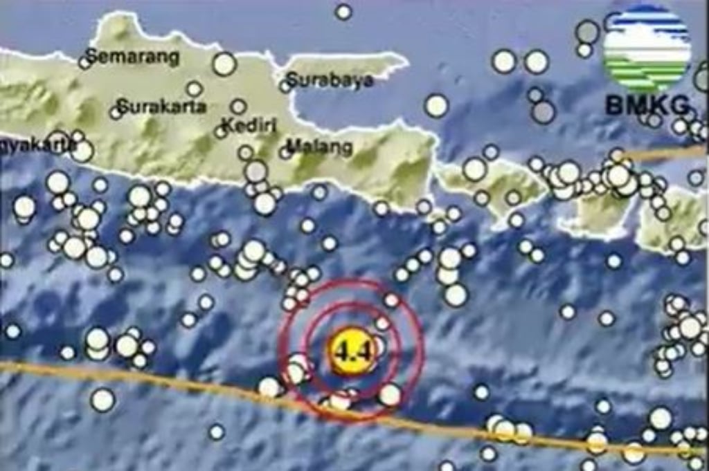 Gempa Hari Ini Magnitudo 4,4 Guncang Jember Jatim