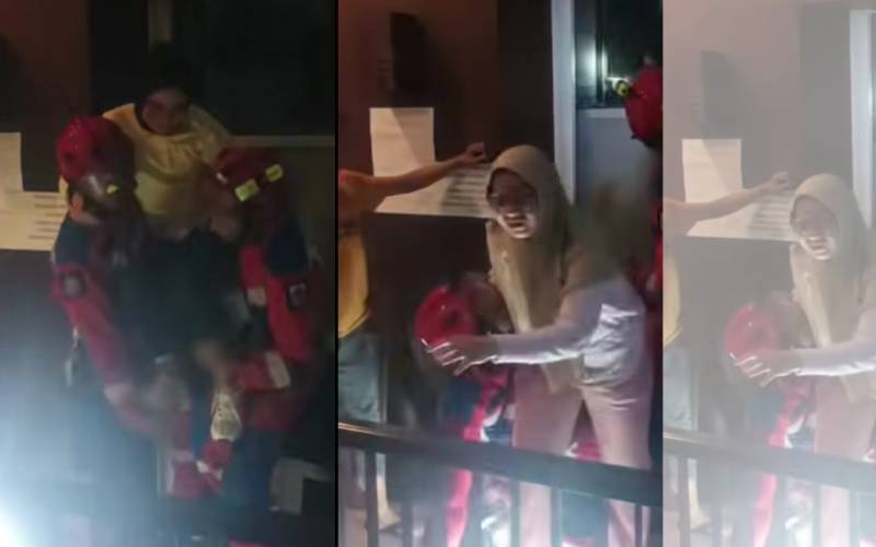 Momen Damkar Evakuasi Penghuni Apartemen Jaksel yang Terjebak di Lift