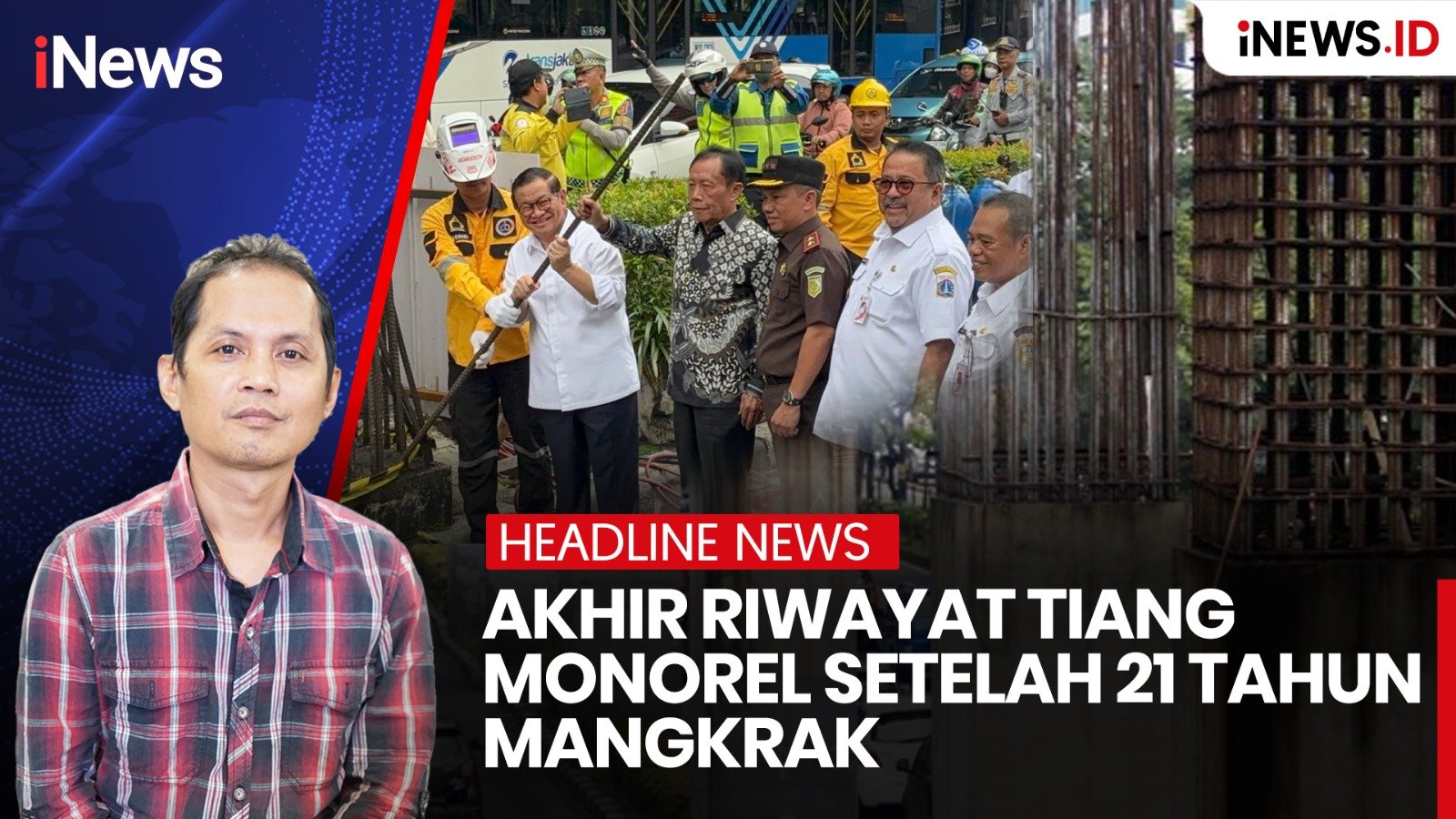 Akhir Riwayat Tiang Monorel Setelah 21 Tahun Mangkrak