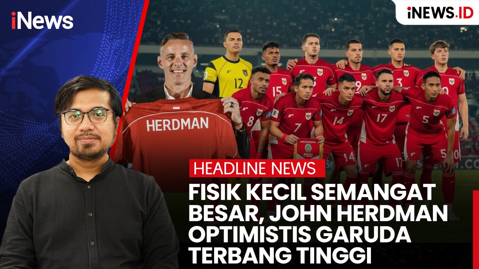 Fisik Kecil Semangat Besar, John Herdman Optimistis Garuda Terbang Tinggi