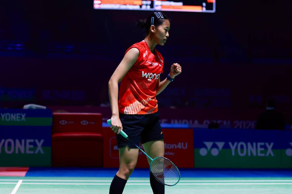 Putri KW Tembus Perempat Final India Open 2026 usai Hajar Wakil Denmark