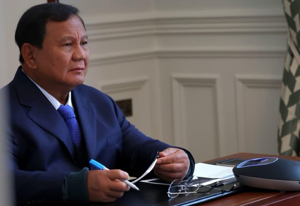 Dari London, Prabowo Pimpin Ratas Penertiban Kawasan Hutan