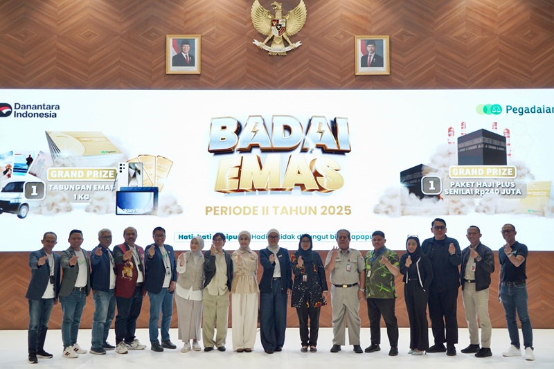 Pegadaian Umumkan Pemenang Undian Badai Emas Periode II Tahun 2025