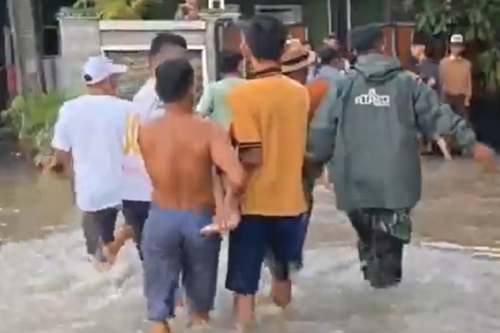Banjir Jabodetabek, 2 Bocah SD Tewas Terseret Arus di Jayanti Tangerang