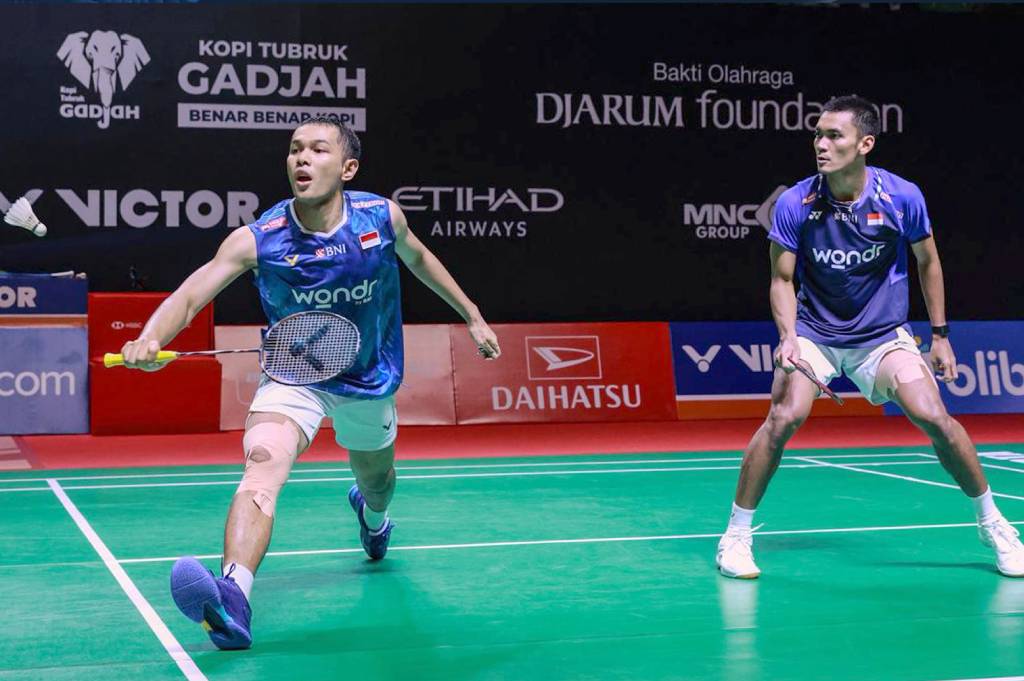 Perang Saudara, Fajar/Fikri Singkirkan Leo/Bagas 16 Besar di Indonesia Masters 2026