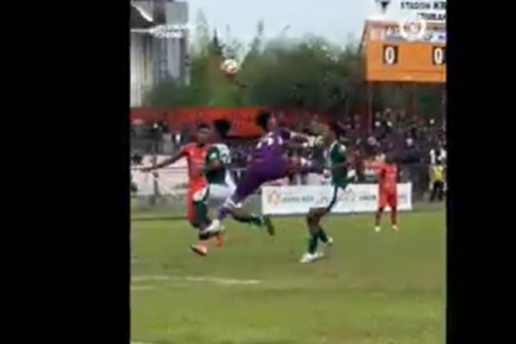 Kondisi Terkini Rizal Pemain Persikaba usai Kena Tendangan Kungfu Kiper PSIR