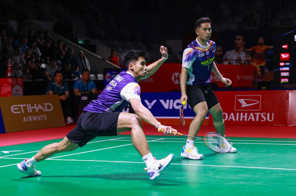 Merah Putih Kunci Tiket Final Ganda Putra Indonesia Masters 2026, Sabar/Reza Bilang Begini