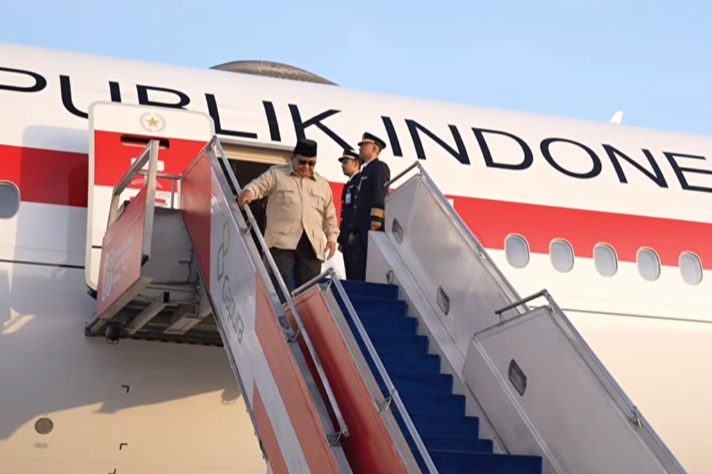 Prabowo Tiba di Tanah Air usai Kunjungi Inggris, Swiss dan Prancis