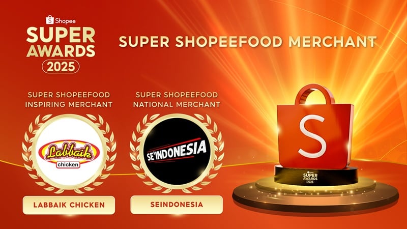Bukti UMKM Lokal Tumbuh, Merchant ShopeeFood Raih Shopee Super Awards 2025