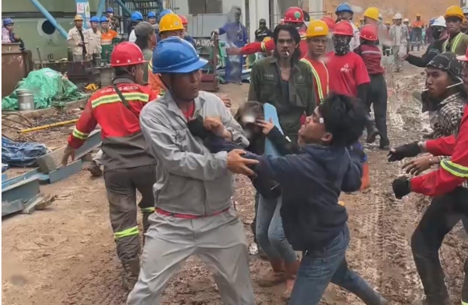 Bentrok Pekerja di Proyek IPIP Kolaka, 2 TKA China Ditangkap usai Aniaya Karyawan Lokal