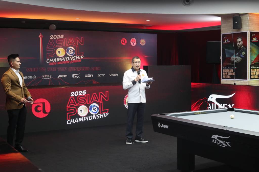 Hary Tanoesoedibjo Dorong Atlet Indonesia Naik Kelas di Asian Pool Championship 2025