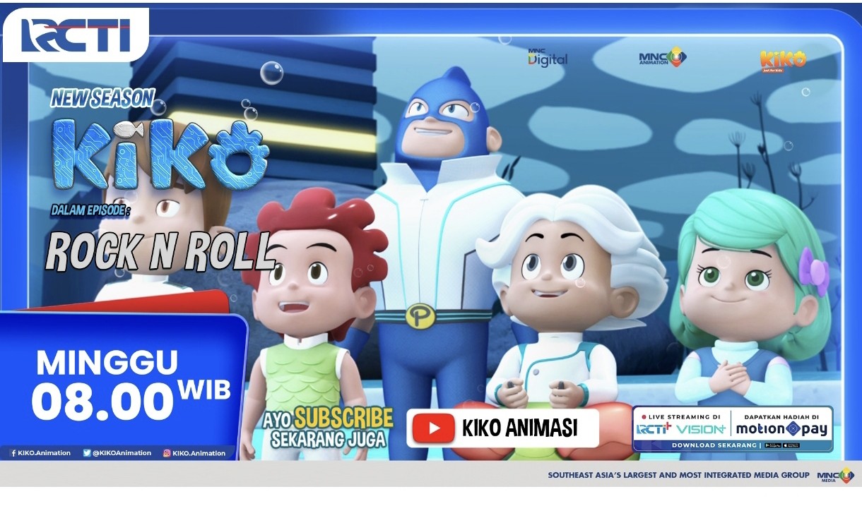 KIKO Season 4 Episode Baru Rock N Roll - Minggu 1 Feb 2026, Pukul 08.00 Pagi di RCTI