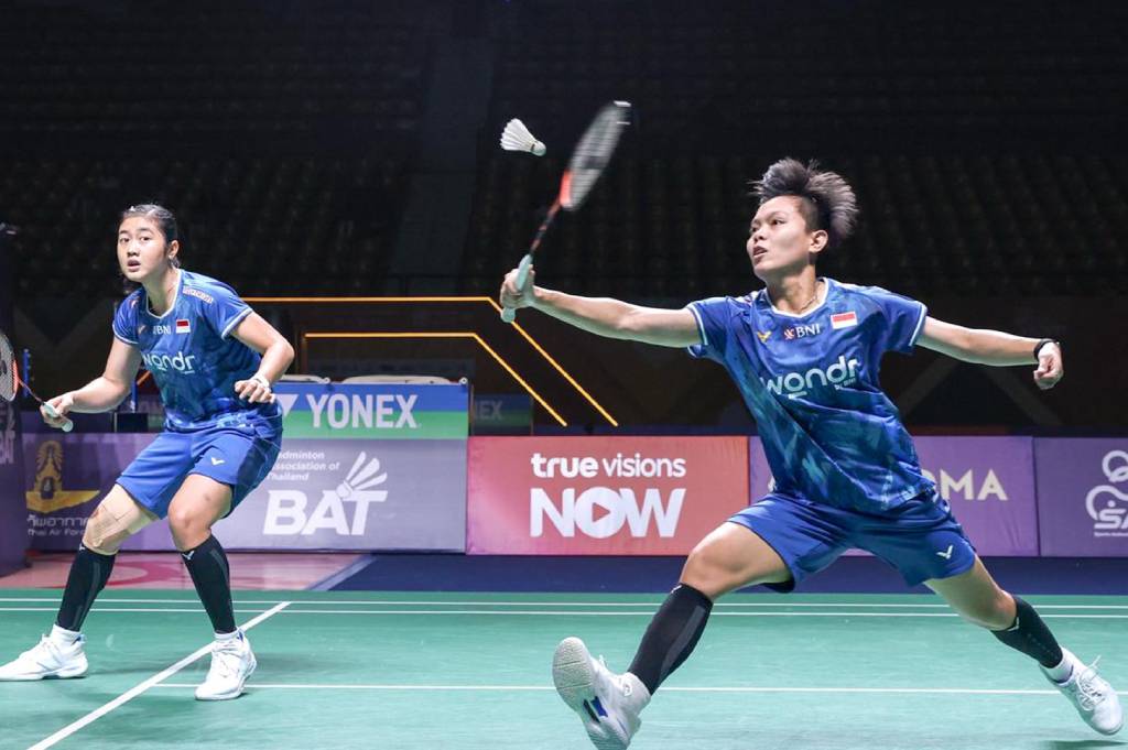 Bangkit dari Tekanan, Tiwi/Fadia Tembus Final Thailand Masters 2026