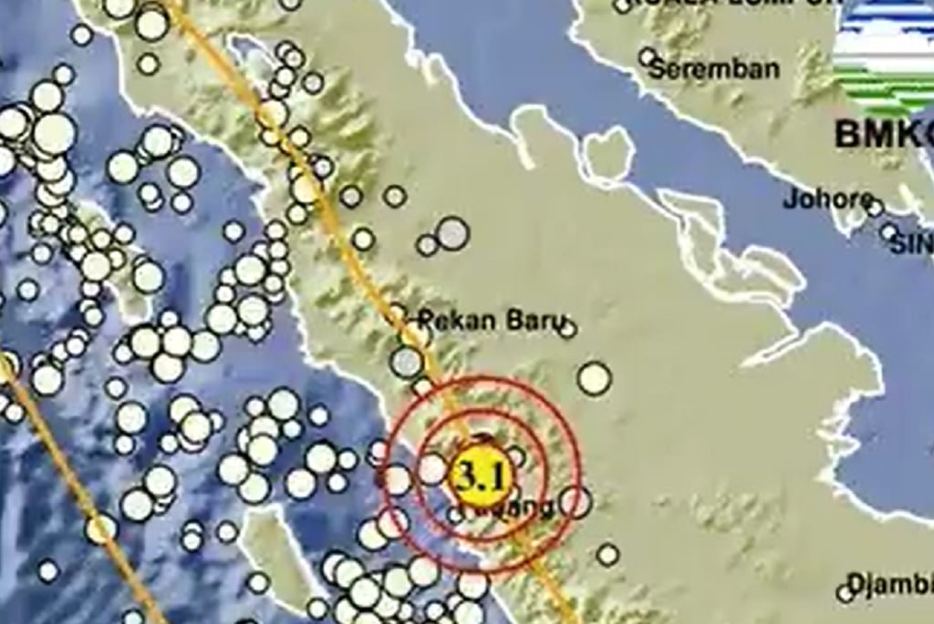 Gempa Hari Ini M 3,1 Guncang Solok Sumbar, Pusat Getaran di Darat