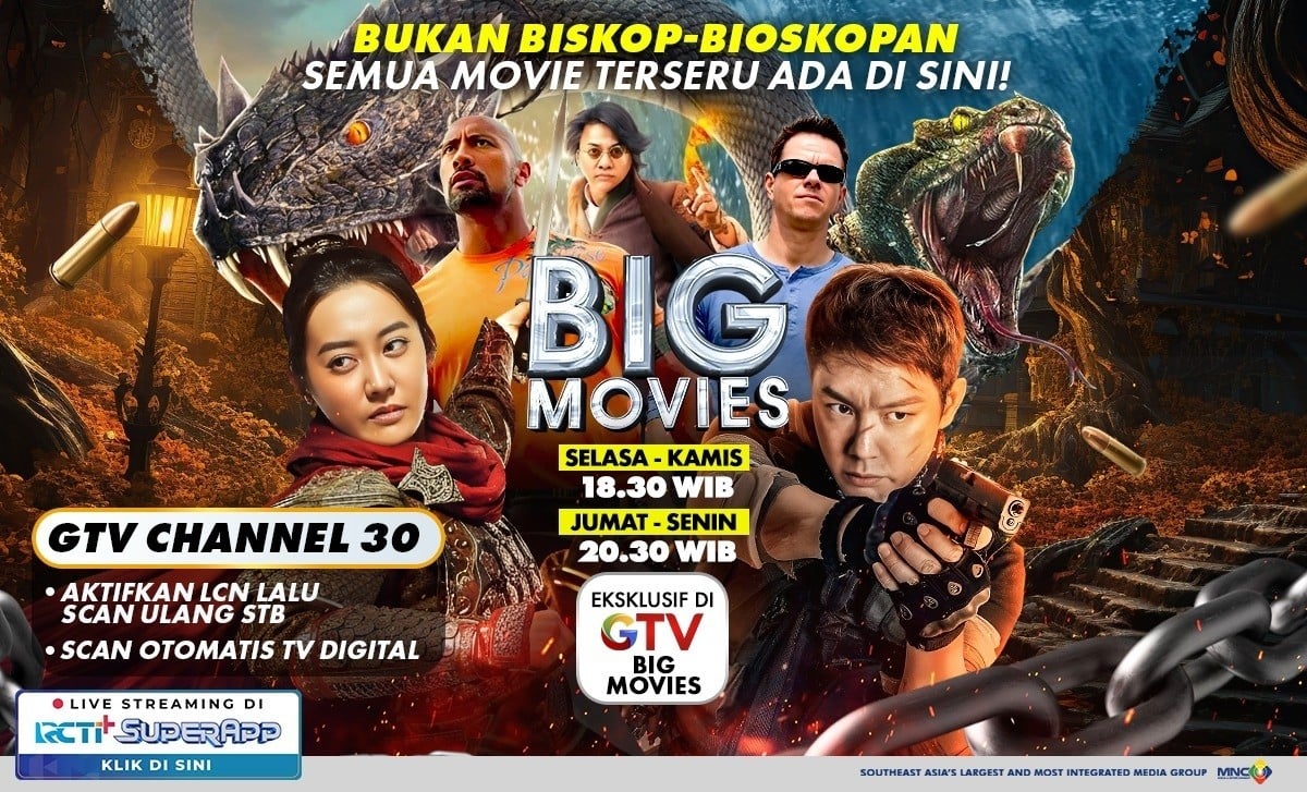 Bukan Bioskop-bioskopan! Duo Kekar Hollywood dan Teror Monster Buas Siap Guncang Big Movies