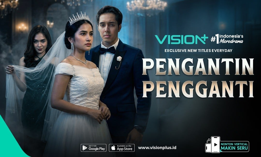 Sinopsis Microdrama VISION+ Pengantin Pengganti, Terpaksa Nikah Tanpa Cinta 