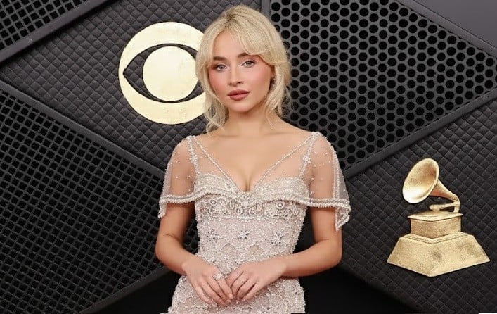 Pakai Gaun Berkilau, Potret Sabrina Carpenter Curi Perhatian di Grammy Awards 2026