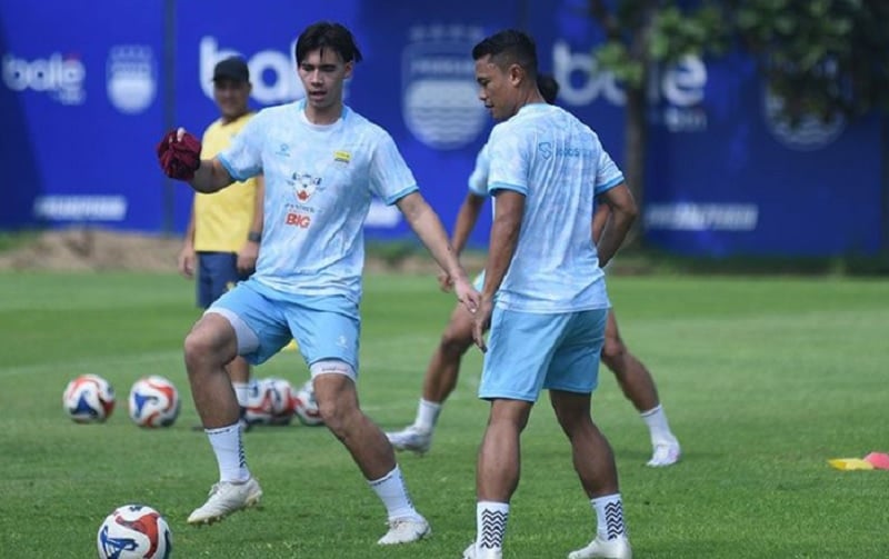 Dion Markx Gabung Latihan Persib, Siap Tempur di ACL 2