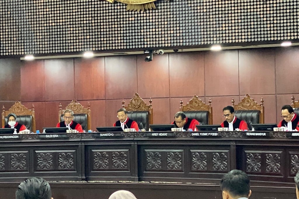 Momen Arief Hidayat Hadiri Sidang MK Terakhir, Bacakan Putusan dengan Suara Serak