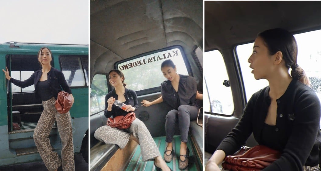 Viral Nikita Willy Naik Angkot saat Kulineran di Bandung, Tuai Pujian Netizen