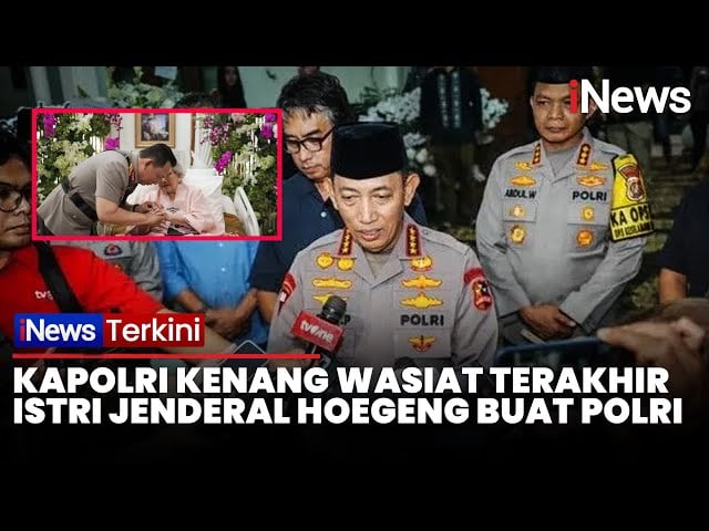Kapolri Kenang Wasiat Terakhir Istri Jenderal Hoegeng: Titip Polri! Jaga Integritas