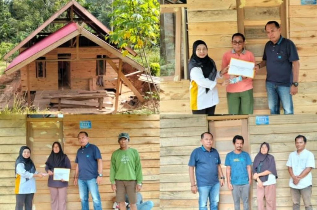 5 Warga Mentawai Akhirnya Punya Rumah Layak Huni Berkat Anggota DPRD James Sibarani