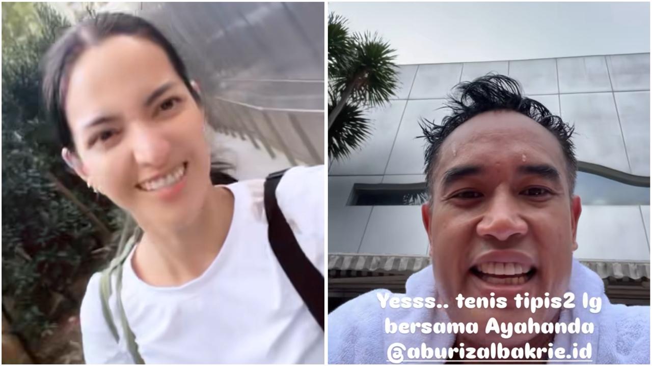 Terciduk! Nia Ramadhani di Singapura, Ardi Bakrie di Jakarta