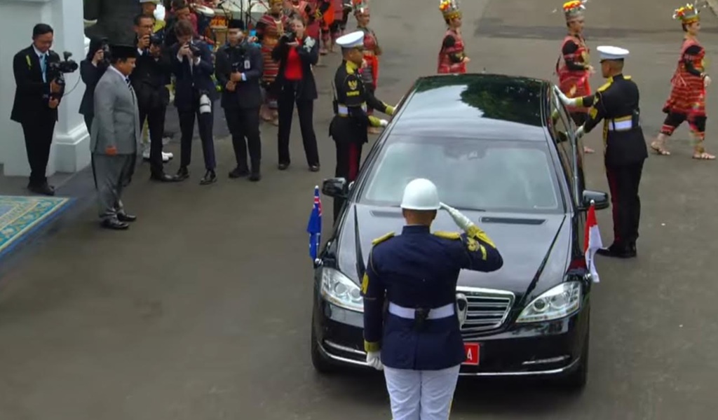 PM Australia Albanese Tiba di Istana Merdeka, Disambut Tarian Naikonos Larik