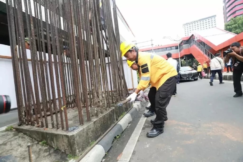 Pramono Kebut Pembongkaran Monorel di Rasuna Said Jaksel, per Hari Potong 5 Tiang