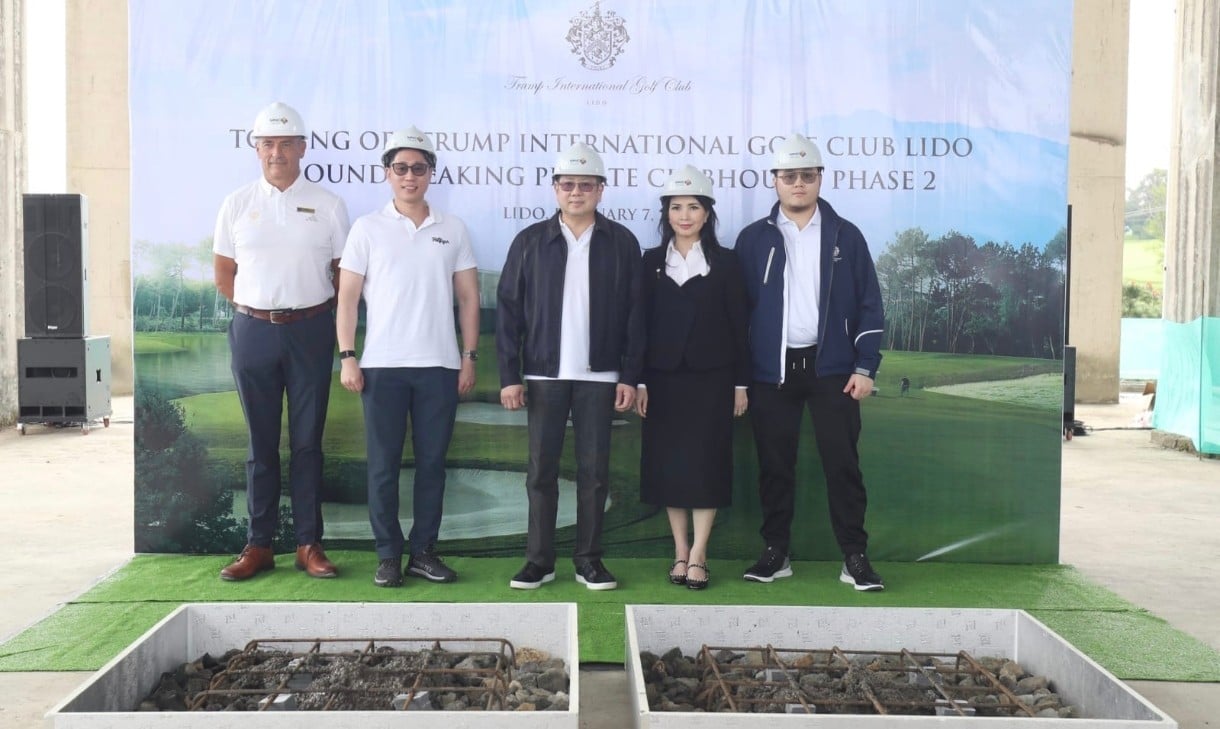 Hary Tanoesoedibjo Topping Off Trump International Golf Club Lido: Clubhouse Trump Terbesar di Dunia