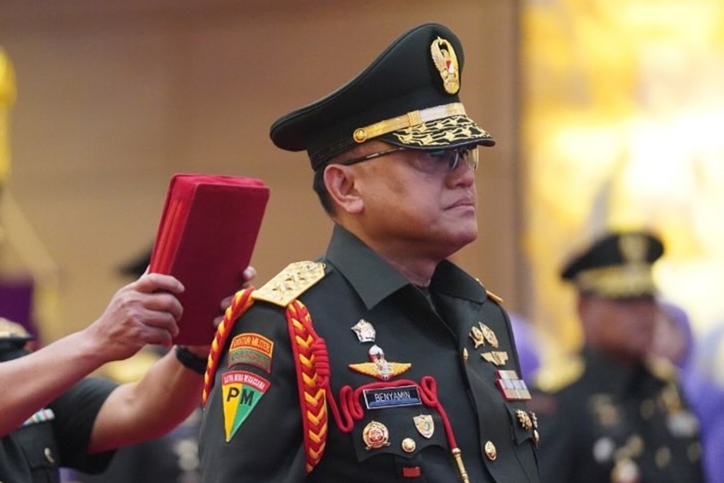 Mutasi TNI, Mayjen Benyamin Ditunjuk Jadi Jampidmil