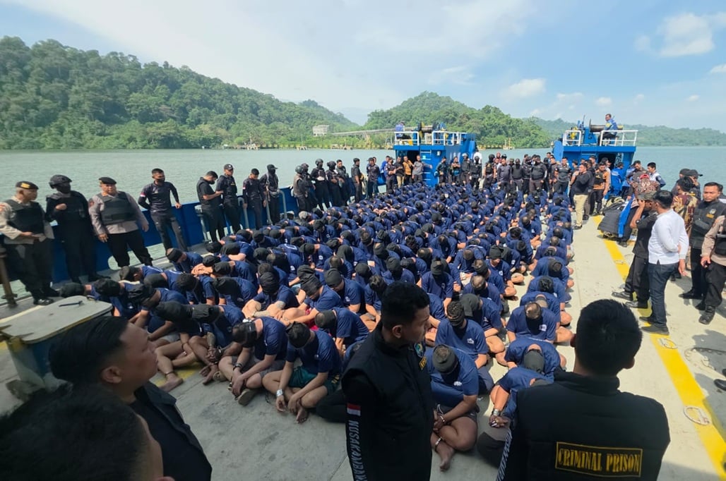 241 Napi Berbahaya Dipindahkan ke Nusakambangan, Ditjenpas: Zero Narkoba Harga Mati