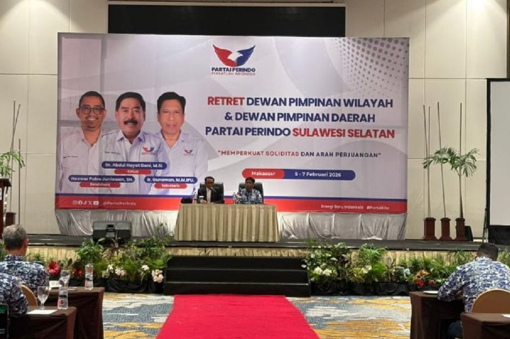 Nurdin Abdullah Isi Materi Retret Partai Perindo Sulsel, Bagikan Strategi Menang Pilkada