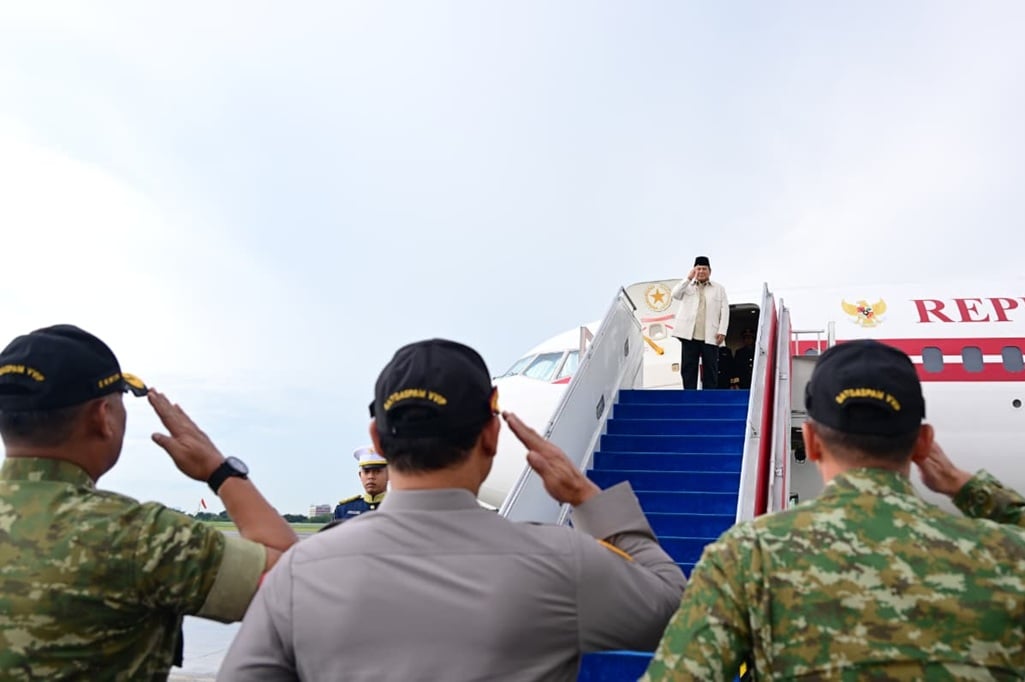 Prabowo Bertolak ke Jatim, bakal Hadiri Mujahadah Kubro 1 Abad NU di Malang