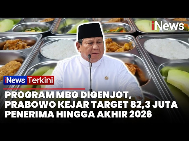 Presiden Prabowo Kejar Target 82,3 Juta Penerima MBG hingga Akhir 2026