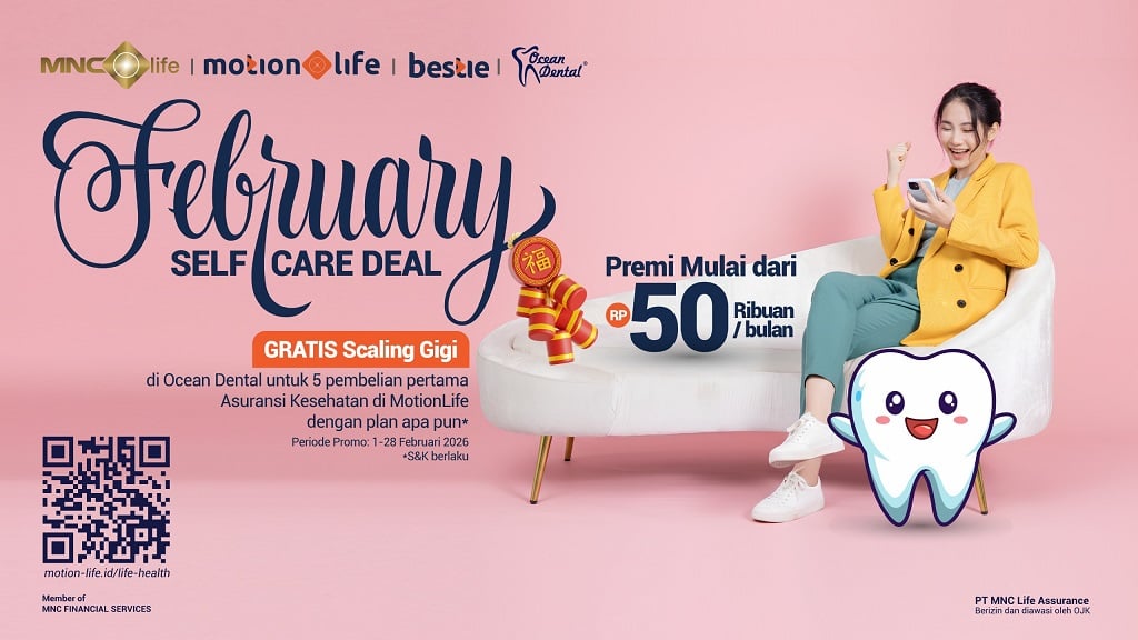 Rayakan Bulan Kasih Sayang, MNC Life Hadirkan Perlindungan Kesehatan Gratis Scaling Gigi di Ocean Dental