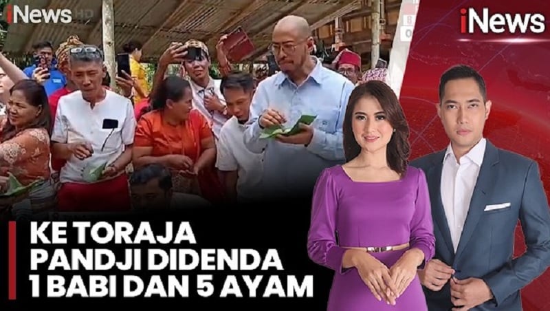 Pandji Pragiwaksono Kena Sanksi Adat Toraja, Denda Babi dan Ayam Jadi Sorotan